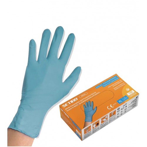 Setino Nitril-Handschuhe 9N, blau