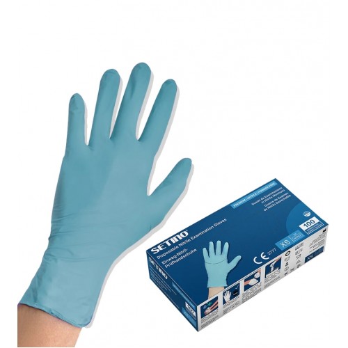 Setino Nitril-Handschuhe 4,5g, blau